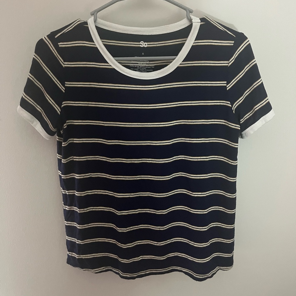 Striped short sleeved Tee